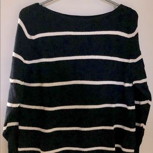 Striped Ribbed Sweater